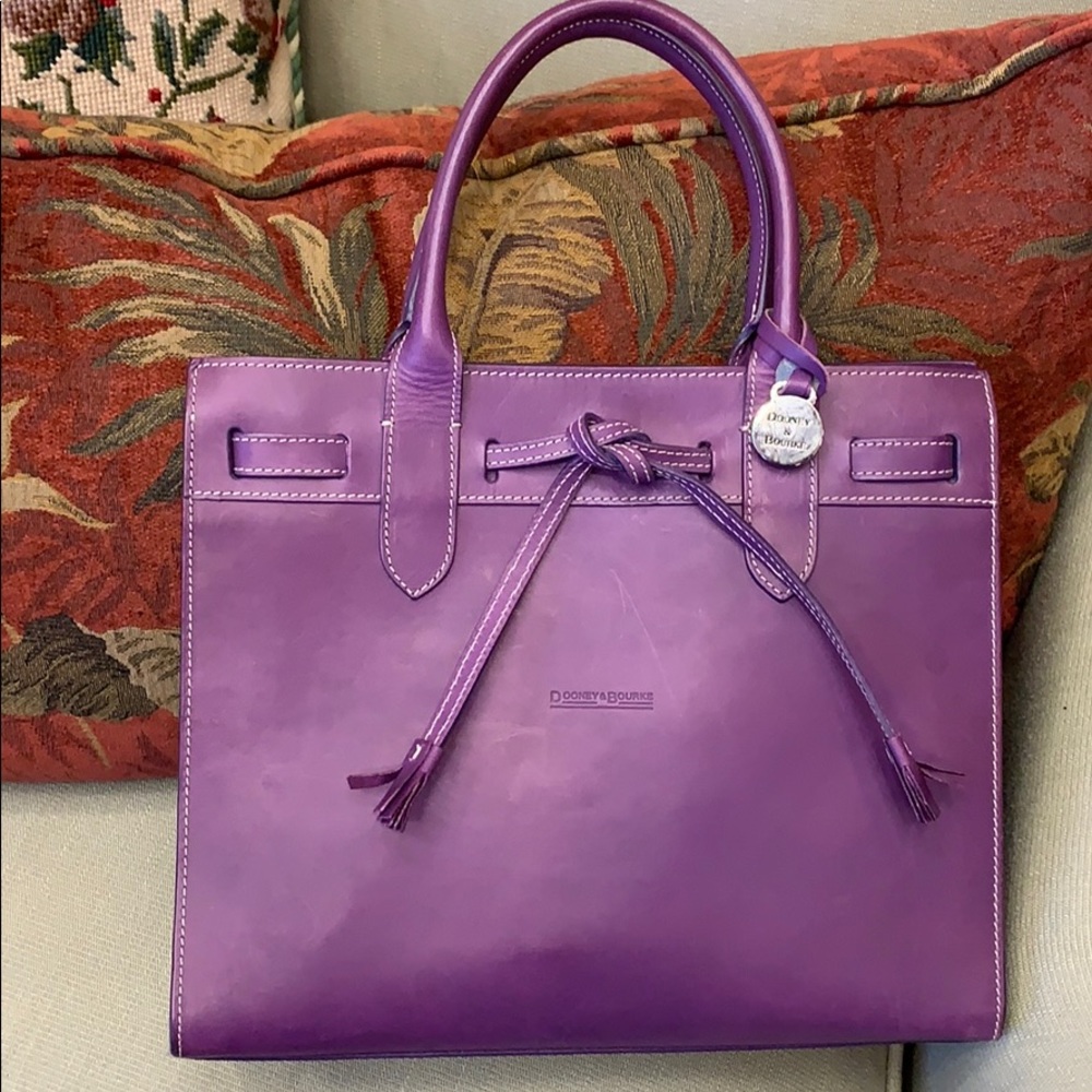 Dooney & Bourke Rare vintage purple leather purse